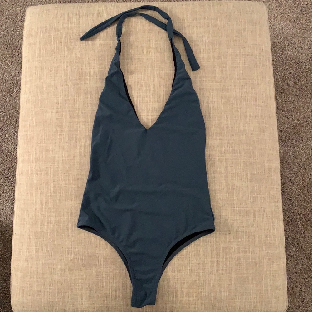 Sheridyn Swim Stone Blue One Piece